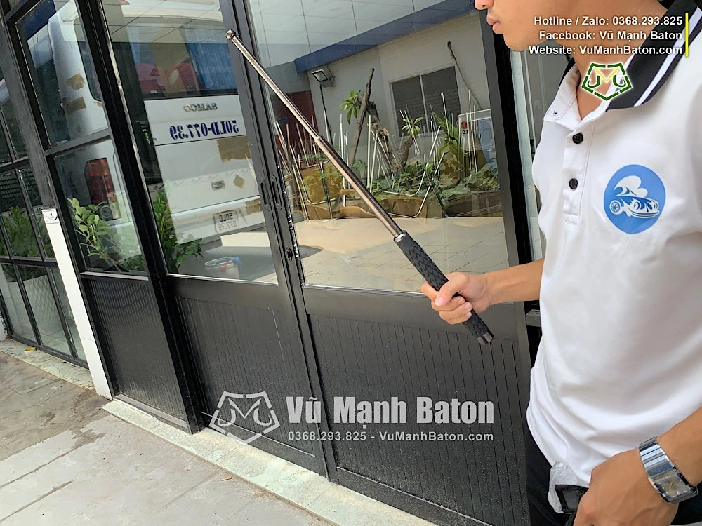 Hình ảnh bạn Thiên Nguyên ở đường Nguyễn Văn Quỳ, Quận 7, TpHCM mua baton ASP Chính Hãng màu đen Titan Army